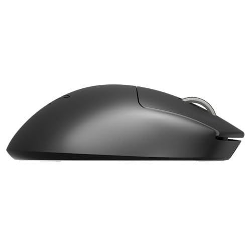 7KEYS Z2 Kabellose Gaming-Maus, PAW 3395 Sensor, 26000 DPI, 65 g, ultraleicht, schmutzabweisend und ergonomisch, komfortables Gefühl, Tri-Modus-Verbindungen für Gaming (Z2, Schwarz, 4 kHz) Bild 2