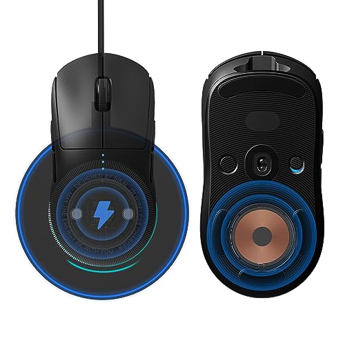 Kabelloses Ladegerät für LOGITECH G PRO X Superlight 2/Superlight/G502 X Plus - Gaming Maus Wireless Charger (Transluzent, Mit Ladegerät) Bild 1