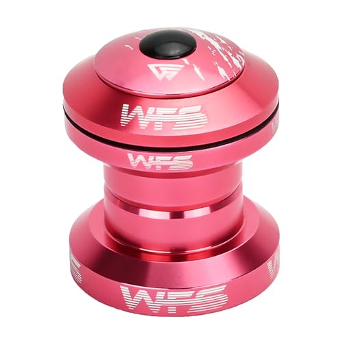 WFS NV.28 1 Inch Threadless Bike Headset Set for 1" Threadless Steerer Fork and 30mm Head Tube - CNC Aluminum Alloy, Precision Sealed Bearings for MTB Mountain/Road/City/BMX Bikes Bild 1