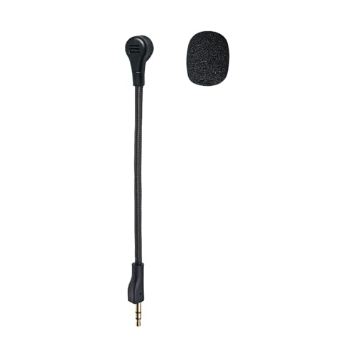JZK Ersatz-Mikrofon, abnehmbarer Mikrofonarm, abnehmbares Mikrofon mit 3,5-mm-Stecker für G PRO/G PRO X kabellose Gaming-Headsets, Geräuschunterdrückung Bild 1