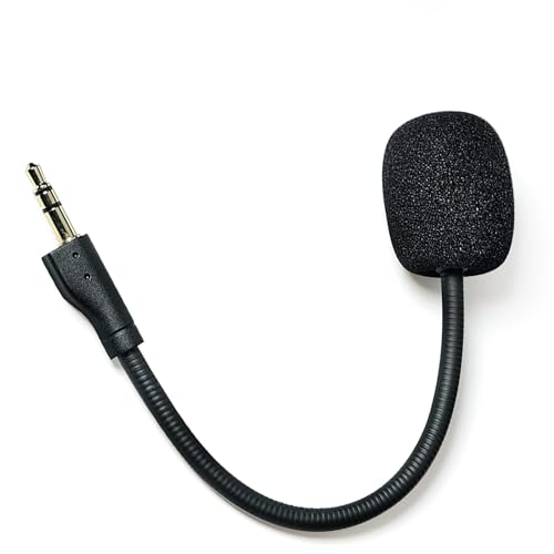 JZK Ersatz-Mikrofon, abnehmbarer Mikrofonarm, abnehmbares Mikrofon mit 3,5-mm-Stecker für G PRO/G PRO X kabellose Gaming-Headsets, Geräuschunterdrückung Bild 5