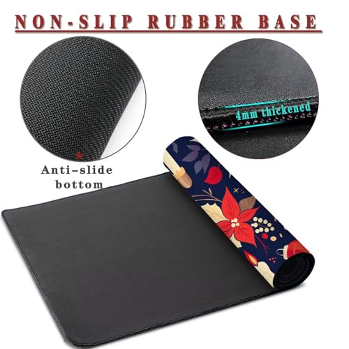 Mauspad XXL 1400x800x4mm Wasserdicht Schreibtischunterlage rutschfeste Speed Gaming Mousepad Candy Groß Desk Mouse Mat Maus Pad, Schreibtisch Unterlage Deko für PC, MacBook, Laptop, Home Office Bild 3