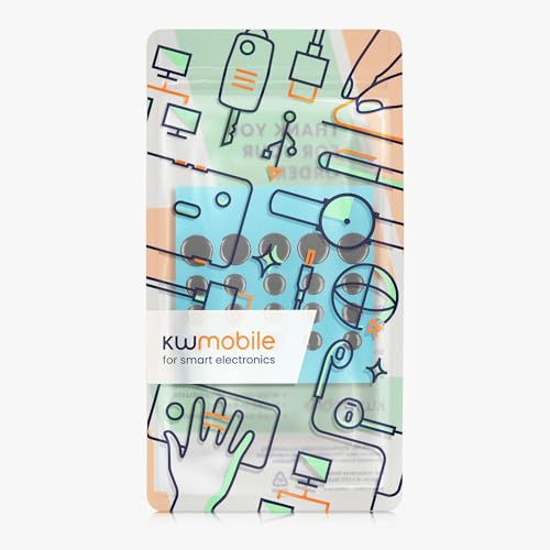 kwmobile 20x Mouse Feet Sticker für Universal Gaming Mouse Mausgleiter - Maus Ersatz Glider aus PTFE - 4 verschiedenen Größen 6mm 6,5mm 7mm 10mm - Schwarz Bild 7