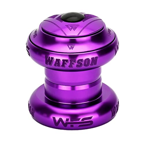 WFS NV.73 1 inch Threadless Bike Headset Set for 1" Threadless Steerer Fork and 30mm Head Tube - CNC Aluminum Alloy, Precision Sealed Bearings for MTB Mountain/Road/City/BMX Bikes Bild 1