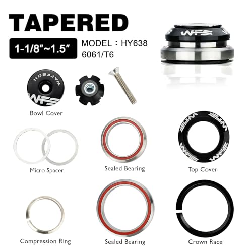 WFS HY638 voll integriertes Headset, 3,8-3,8 cm, konisch, 7,8 mm oberer Konus, schwarz, HS07ZQLBK Bild 5
