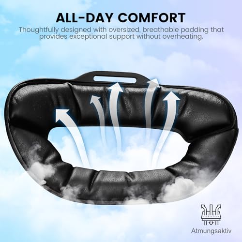 BEBONCOOL GAMING Headstrap für Meta Quest 3S/Quest 3/Quest 2, Verstellbarer Kopfgurt Ersatz für Elite Strap, VR Headset Strap Verbesserter Support&Komfort für VR Konsolen, Meta Quest 3s zubehör Bild 7