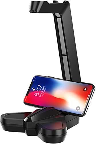 Kopfhörer Ständer Schreibtisch Zubehör Kopfhörerständer PC-Gaming-Headset-Ständer Kreativer Headset-Halter Management/Tablett Gamer-Kopfhörerhalter Schreibtisch-Organizer Gaming Headsets Bild 5