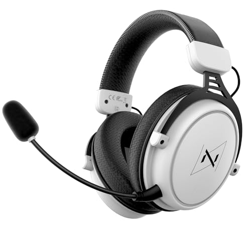 Nyfter - Premium Gaming Headset Wireless Surround Sound Earpad mit Memory Foam für Gaming PC, Xbox, Phones, PS, Switch, Xbox. Bild 1