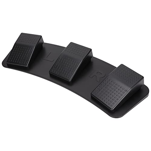 USB Triple Foot Switch Pedal, Ergonomic Gaming -Tastatur -Maus -Pedal mit Multimedia -Funktionen, Hergestellt mit Switches für, oder OS X (FS23_P (photoelektrischer Schalter)) Bild 1
