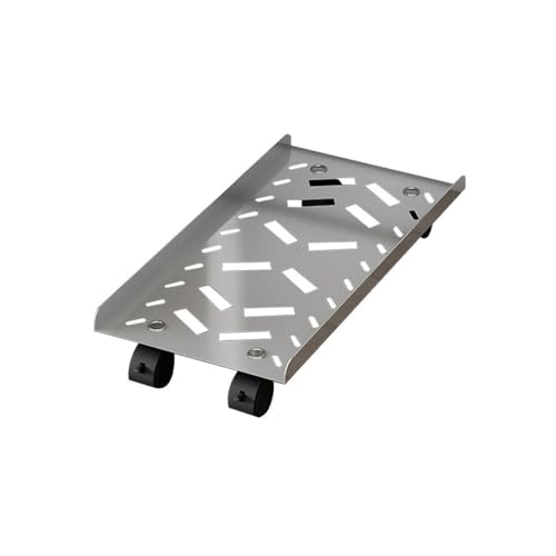 Universal CPU-Ständer, mobiler PC-Ständer aus Edelstahl mit 4 Lenkrollen, passend for Gaming-PC, CPU-Halterung, Ständer, CPU-Halterung unter dem Schreibtisch für Tower(Groß) Bild 1