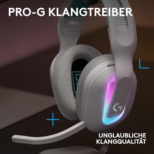 Logitech G522 Lightspeed kabelloses Gaming-Headset und G515 Lightspeed TKL kabellose Gaming-Tastatur, Premium-Headset und -Tastatur mit Bluetooth und Kabelverbindung, PC (QWERTZ) - Schwarz Bild 5