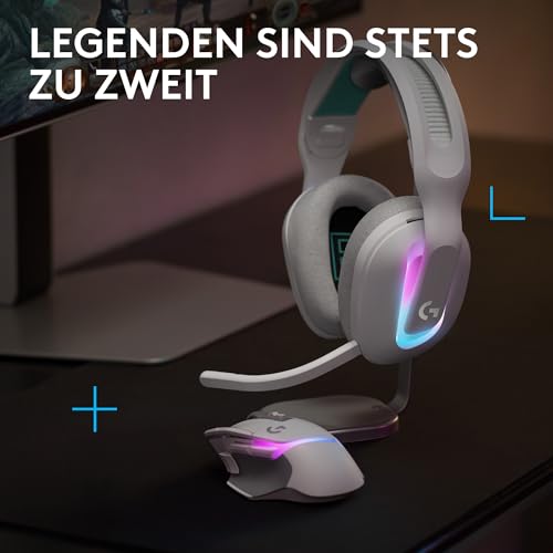 Logitech G G522 kabelloses Gaming-Headset und G502 X Plus kabellose Gaming-Maus – Lightspeed kabellose Maus und Headset-Combo mit RGB LIGHTSYNC – kompatibel mit PC/Windows - Schwarz Bild 2