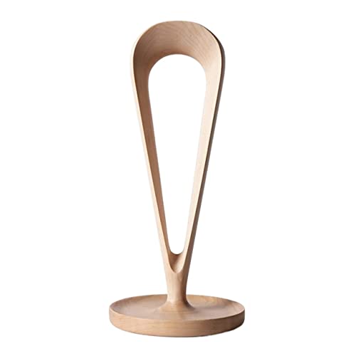 Kopfhörer Ständer Schreibtisch Zubehör Kopfhörerständer Aus Strukturiertem Holz Kopfhörerhalter Aus Massivem Holz Zur Aufbewahrung Aller Kopfhörer Gaming Headsets(Maple) Bild 1