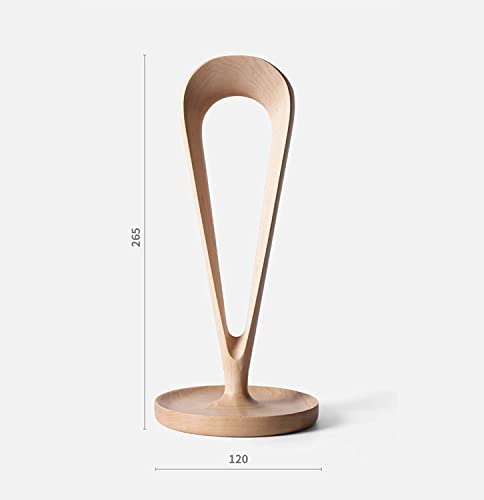 Kopfhörer Ständer Schreibtisch Zubehör Kopfhörerständer Aus Strukturiertem Holz Kopfhörerhalter Aus Massivem Holz Zur Aufbewahrung Aller Kopfhörer Gaming Headsets(Walunt) Bild 3