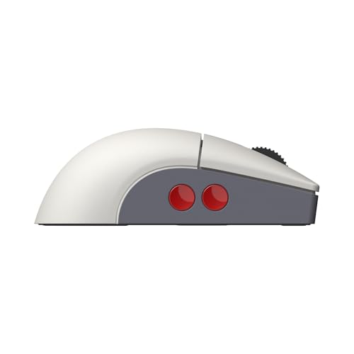 8Bitdo Retro R8 Mouse with Charging Dock, PAW 3395 Optical Sensor DPI 26,000, Wireless Mouse with 4K Polling Rate, Programmable Buttons, and Kailh Sword GM X Micro Switches - N Edition Bild 3