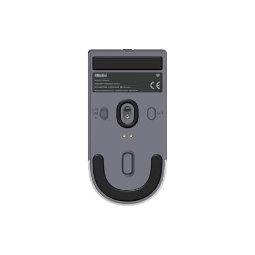8Bitdo Retro R8 Mouse with Charging Dock, PAW 3395 Optical Sensor DPI 26,000, Wireless Mouse with 4K Polling Rate, Programmable Buttons, and Kailh Sword GM X Micro Switches - N Edition Bild 5