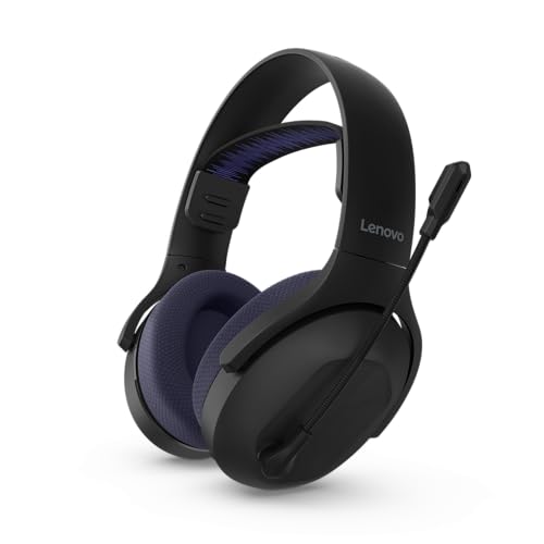 Lenovo Legion H410 Wireless Gaming Headset | Gaming Kopfhörer | schwarz-dunkelviolett Bild 1