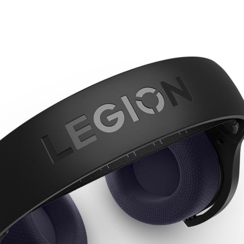 Lenovo Legion H410 Wireless Gaming Headset | Gaming Kopfhörer | schwarz-dunkelviolett Bild 7