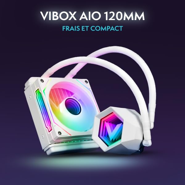 Vibox Gaming PC Set Komplett • Monitor 27 Zoll • Intel Core i9 12900KF 16-Kern • Nvidia RTX 5070 Ti 16GB • 32GB RAM • 1TB NVMe SSD • Windows 11 • WLAN • Blanc Bild 3
