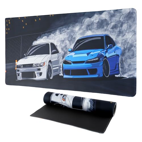 Schreibtischunterlage XXL Mauspad Gaming, Schreibtischunterlage Auto Maus Pad, 900x400 mm Großes Mauspad Gaming, Laptop Schreibtisch Unterlage Bild 1
