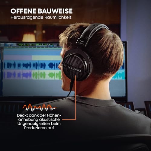 beyerdynamic DT 990 PRO X offener, ohrumschließender Studiokopfhörer für kritisches Hören und Editing Bild 4