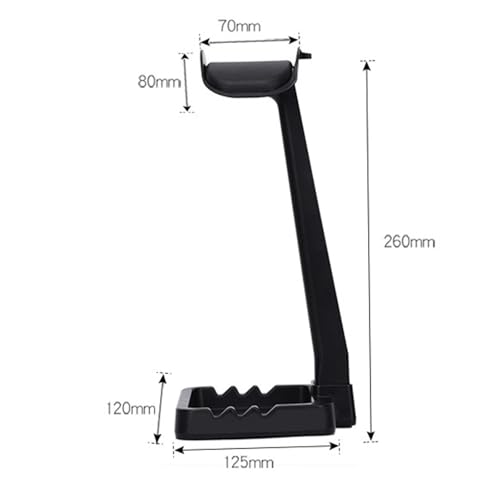 Kopfhörer Ständer Schreibtisch Zubehör Abnehmbarer Kopfhörerständer Desktop-Headset-Halter Kopfhörerständer for PC-Gaming-Büro Gaming Headsets Bild 2