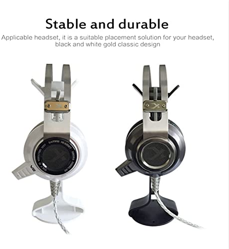 Kopfhörer Ständer Schreibtisch Zubehör Kopfhörer-Aufhänger, Kopfhörer-Ständer, Stützstange Für Gaming-Headsets, Schreibtisch-Display Gaming Headsets(White) Bild 4