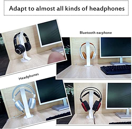 Kopfhörer Ständer Schreibtisch Zubehör Kopfhörer-Aufhänger, Kopfhörer-Ständer, Stützstange Für Gaming-Headsets, Schreibtisch-Display Gaming Headsets(White) Bild 5