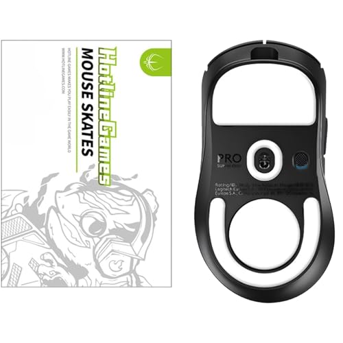 Glides für Logitech G Pro X Superlight 2 DEX,Skates,Gleiter,Niedrige Reibung,Hochwertig,Langlebig,Gaming-Maus-Zubehör Bild 1
