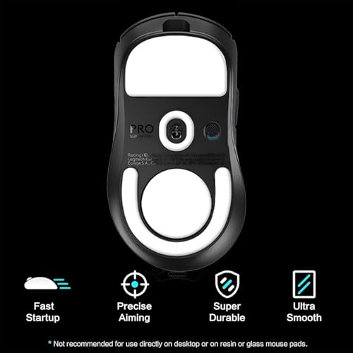 Glides für Logitech G Pro X Superlight 2 DEX,Skates,Gleiter,Niedrige Reibung,Hochwertig,Langlebig,Gaming-Maus-Zubehör Bild 3