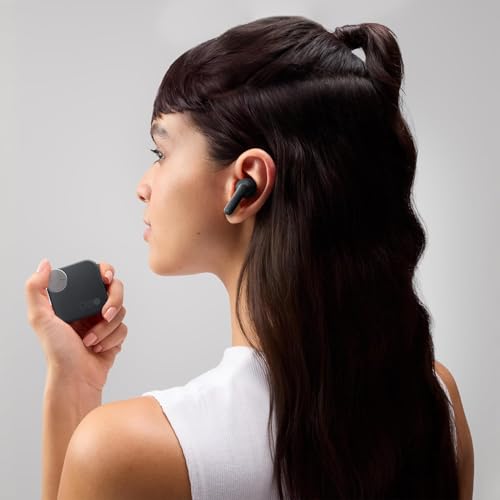 CMF by Nothing Buds Pro 2 – Kabellose Ohrhörer mit HiFi-Sound, 50 dB Intelligente aktive Geräuschunterdrückung, 6 HD-Mikrofone und Spatial-Audio-Effekt, 2025 - Dunkelgrau Bild 6
