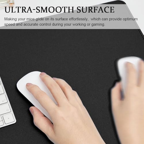 Surwin Gaming Mauspad Groß Multifunktionales Office Mousepad, Laptop Schreibunterlage, Mauspads mit Marmor Motiv, für kabellose Maus, Computerbüro (Türkis,300x600mm) Bild 6
