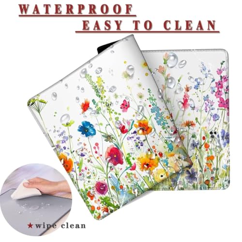 Mauspad XXL 1400x800x4mm Wasserdicht Schreibtischunterlage rutschfeste Speed Gaming Mousepad Fun (6) Groß Desk Mouse Mat Maus Pad, Schreibtisch Unterlage Deko für PC, MacBook, Laptop, Home Office Bild 2