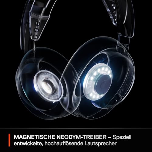 SteelSeries Arctis Nova 3X Wireless Xbox Headset - Gaming Headset Wireless - App-Steuerung - 40 Std. Akku & Schnellladefunktion - 2,4 GHz/Bluetooth - Abnehmbares Mikrofon - Für Xbox, PC & mehr - Weiß Bild 6