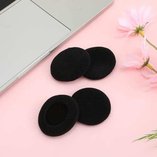6 Stück Kopfhörer Ohrpolster Schaumstoff Polster 51mm Schwarz Earpads Ersatz Kopfhörer Ohrpolster Schaum Ohrkissen Schaumschwamm Kopfhörerpolster Earpads Audio Kopfhorer Bild 6