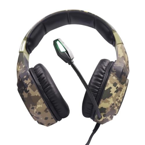 BERSERKER Gaming Headset mit 2.0-Stereosound, Eingebautem Mikrofon, 3,5-mm-Klinkenstecker, 2,20 m Kabel Bild 2