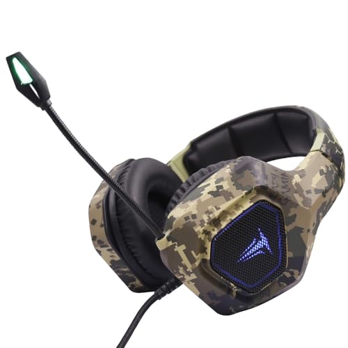 BERSERKER Gaming Headset mit 2.0-Stereosound, Eingebautem Mikrofon, 3,5-mm-Klinkenstecker, 2,20 m Kabel Bild 3