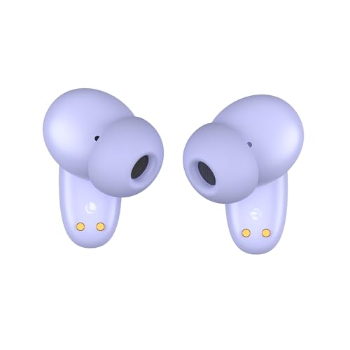 Mars Gaming MHIB2, Bluetooth 5.4 Kopfhörer, Immersiver Klang, Ergonomisches Halbtransparentes und Ultrakompaktes Design, 24 Stunden Wiedergabe, Kabellose Ohrhörer mit Etui und LED-Anzeige, Lila Bild 6