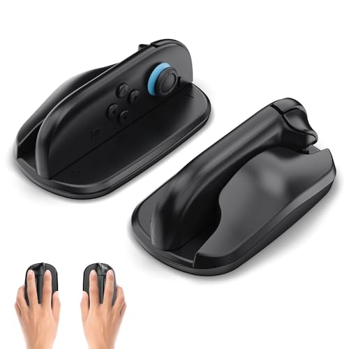 Gorixer Maus Controller Griff für Nintendo Switch 2 Joypad, Switch Komfort Gaming Controller Stand Halterung für Joycon links und rechts Handgriff Griffe (Paar) Bild 1