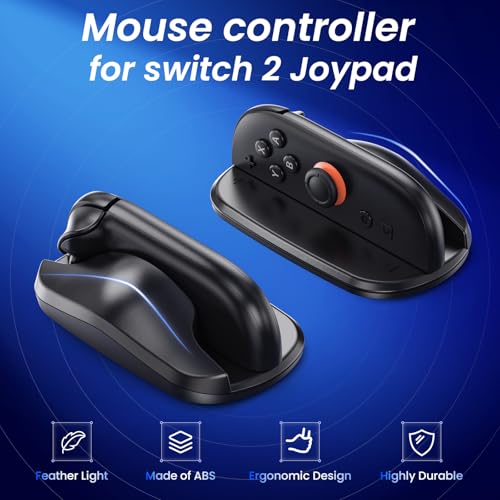Gorixer Maus Controller Griff für Nintendo Switch 2 Joypad, Switch Komfort Gaming Controller Stand Halterung für Joycon links und rechts Handgriff Griffe (Paar) Bild 2