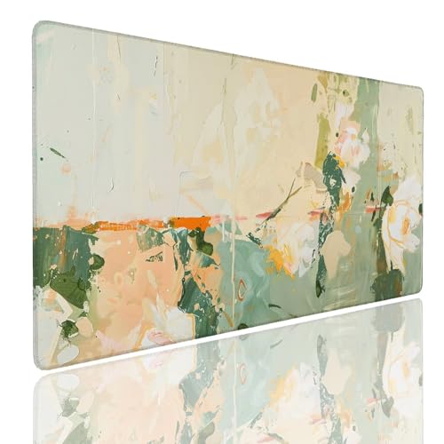 Mauspad XXL 1400x800x4mm Wasserdicht Schreibtischunterlage rutschfeste Speed Gaming Mousepad Gifts (2) Groß Desk Mouse Mat Maus Pad, Schreibtisch Unterlage Deko für PC, MacBook, Laptop, Home Office Bild 1