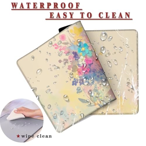 Mauspad XXL 1200x600x4mm Wasserdicht Schreibtischunterlage rutschfeste Speed Gaming Mousepad Girl Groß Desk Mouse Mat Maus Pad, Schreibtisch Unterlage Deko für PC, MacBook, Laptop, Home Office Bild 2