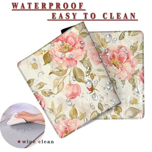 Mauspad XXL 1400x800x4mm Wasserdicht Schreibtischunterlage rutschfeste Speed Gaming Mousepad Golden (3) Groß Desk Mouse Mat Maus Pad, Schreibtisch Unterlage Deko für PC, MacBook, Laptop, Home Office Bild 2