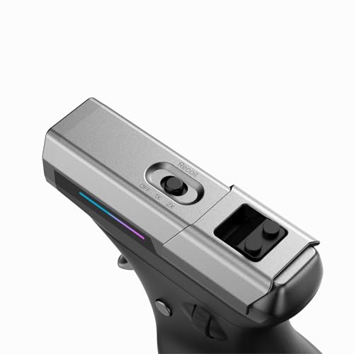 ErgoStrike7: Next-Gen FPS-Gaming-Maus mit Rückstoßfunktion (Schwarz) – FPS-Pistolengriffmaus, ergonomisches vertikales Design, kabellos/kabelgebunden über USB für PC-Spieler Bild 3