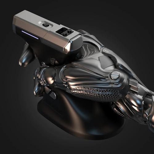 ErgoStrike7: Next-Gen FPS-Gaming-Maus mit Rückstoßfunktion (Schwarz) – FPS-Pistolengriffmaus, ergonomisches vertikales Design, kabellos/kabelgebunden über USB für PC-Spieler Bild 6
