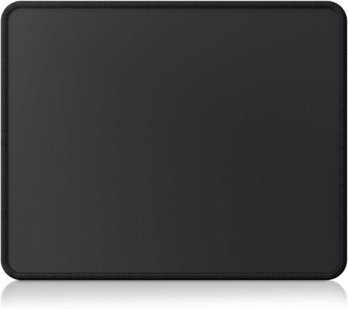 cimetech Mauspad 260 x 21 x 3 mm Gaming Mousepad mit Wasserdicht und Rutschfester Gummi für PC-Büro, Arbeit, Gaming, Studium, Laptop, Computer, Zuhause-Schwarz Bild 1