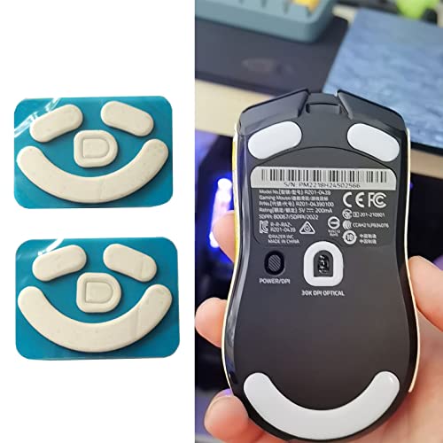 2 Sets Mausschläger Mausfüßen Füße Gebogene Kante Für V2 Gaming Maus Glides Pad Bild 2