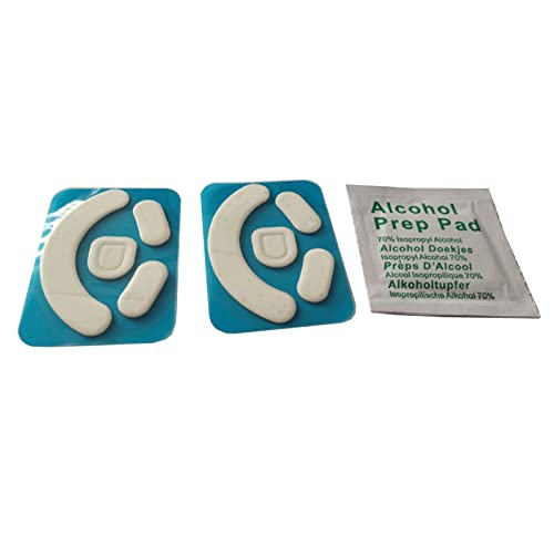 2 Sets Mausschläger Mausfüßen Füße Gebogene Kante Für V2 Gaming Maus Glides Pad Bild 5