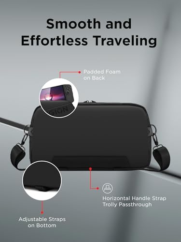 Lenovo Legion Schultertasche | Legion Sling Bag | Passend für Legion Go und Legion Go2 | Schwarz Bild 6