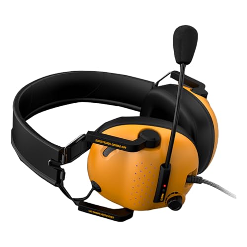 Surround-Sound-Gaming-Headsets mit Geräuschunterdrückungs-Mikrofon, weiche Memory-Schaum-Polsterung, tragbare, faltbare Kopfhörer Bild 3